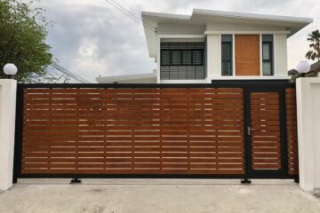 รั้วบ้านไม้เทียมดีงาม